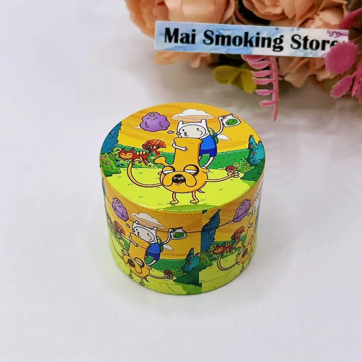 2-Inch Metal Herb Grinder – 4-Layer Manual Spice Grinder for Herbs, Salt, Pepper & Tobacco, Durable Compact Design