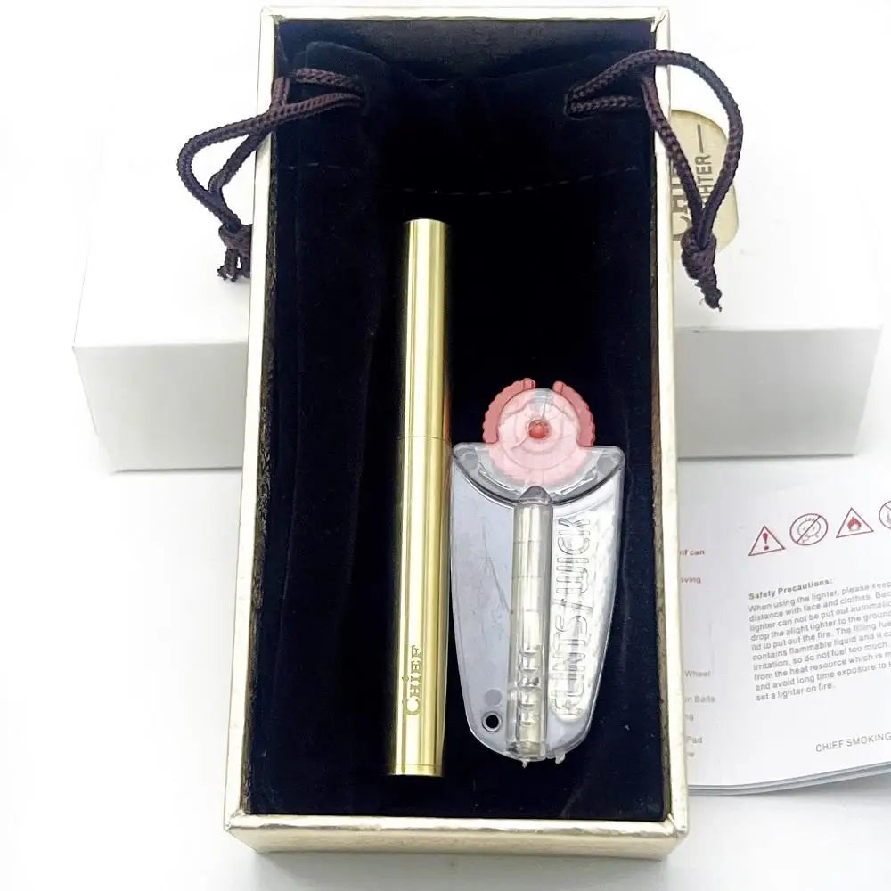 Vintage Nunchaku Flame Lighter – Mini Novelty Igniter (No Fuel Included)