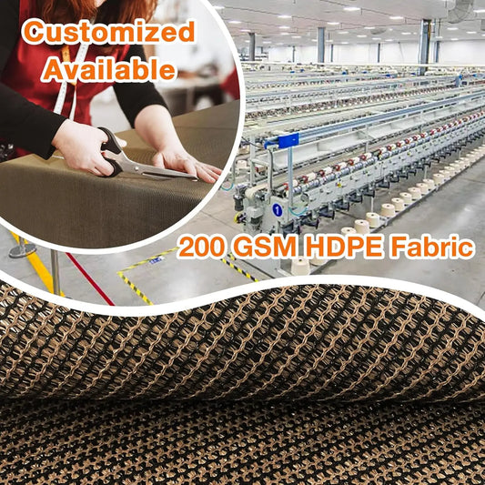 20' x 24' Outdoor Pergola Shade Cover with Grommets, 90% UV Protection