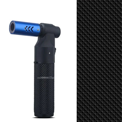 Jet Butane Cigar Lighter – Windproof Metal Torch for BBQ, Kitchen & Outdoor Use