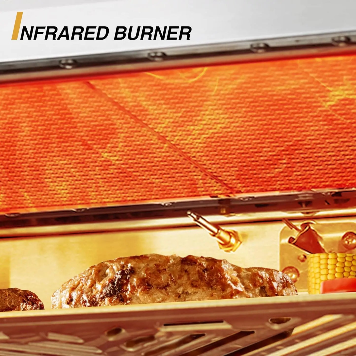 1500°F Portable Infrared Propane Gas Grill – Outdoor Steak Broiler Sear Station & Salamander BBQ Grill