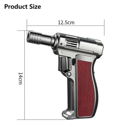 Windproof Butane Turbo Torch Lighter – for BBQ, Kitchen, Camping & Outdoor Use (Fuel Not Included)