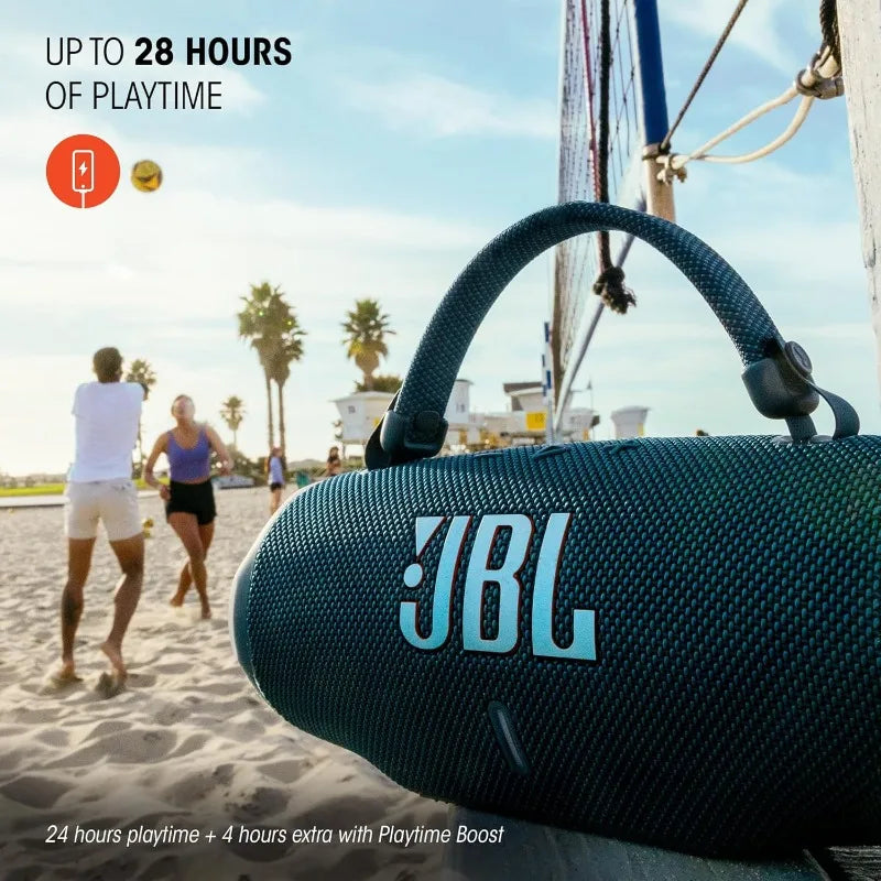 JBL Charge 6 Portable Bluetooth Speaker, Waterproof & Drop-Proof, AI Sound Boost, 28H Playtime, Power Bank, Black