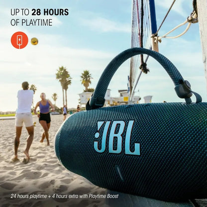 JBL Charge 6 Portable Bluetooth Speaker, Waterproof & Drop-Proof, AI Sound Boost, 28H Playtime, Power Bank, Black