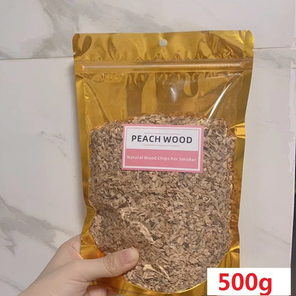 BBQ Smoking Wood Chips (125g–500g) – Apple & Oak Flavors for Grill and Smoker