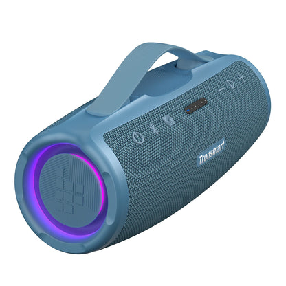 Tronsmart Mirtune S100 Bluetooth Speaker, 50W Powerful Sound, IPX7 Waterproof, Retractable Handle, Built-in Power Bank