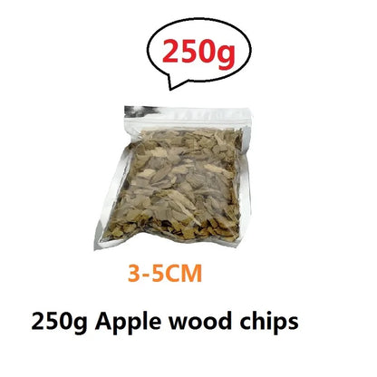 Apple BBQ Wood Chips – 250–450g Fruitwood Smoking Chips for Grilling & BBQ.