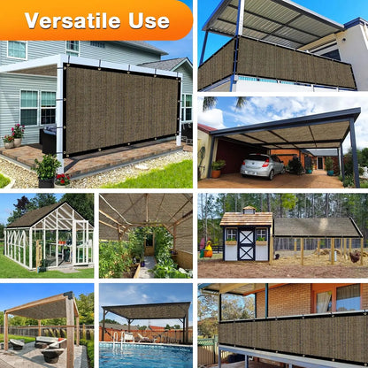 20' x 24' Outdoor Pergola Shade Cover with Grommets, 90% UV Protection