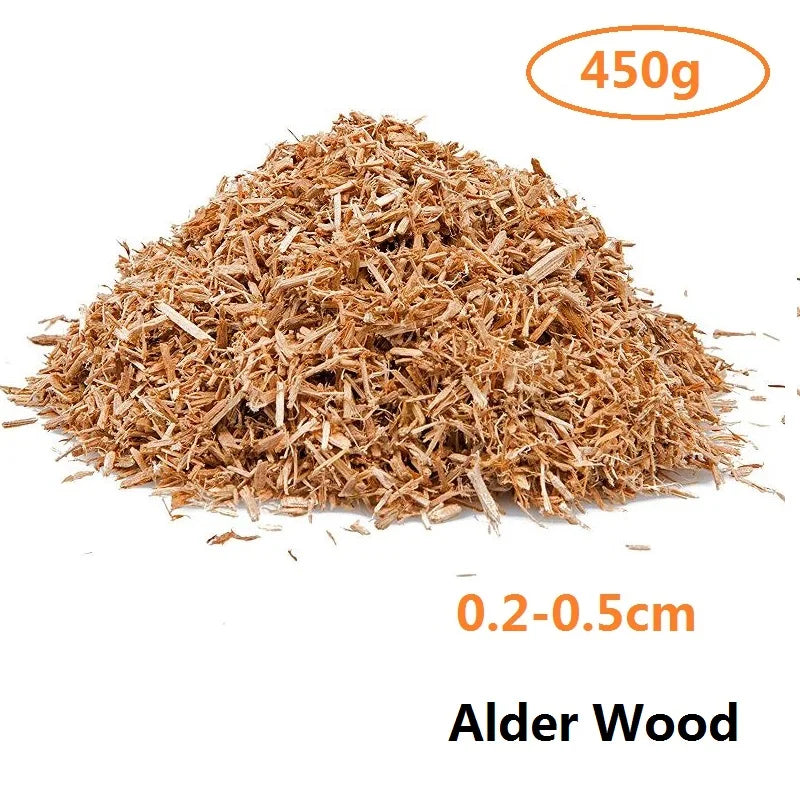 Apple BBQ Wood Chips – 250–450g Fruitwood Smoking Chips for Grilling & BBQ.