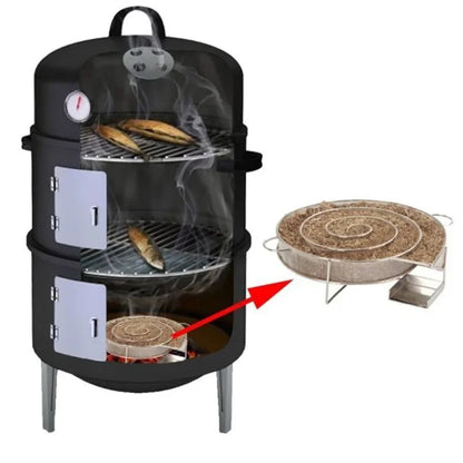 BBQ Smoking Wood Chips (125g–500g) – Apple & Oak Flavors for Grill and Smoker