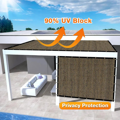 20' x 24' Outdoor Pergola Shade Cover with Grommets, 90% UV Protection