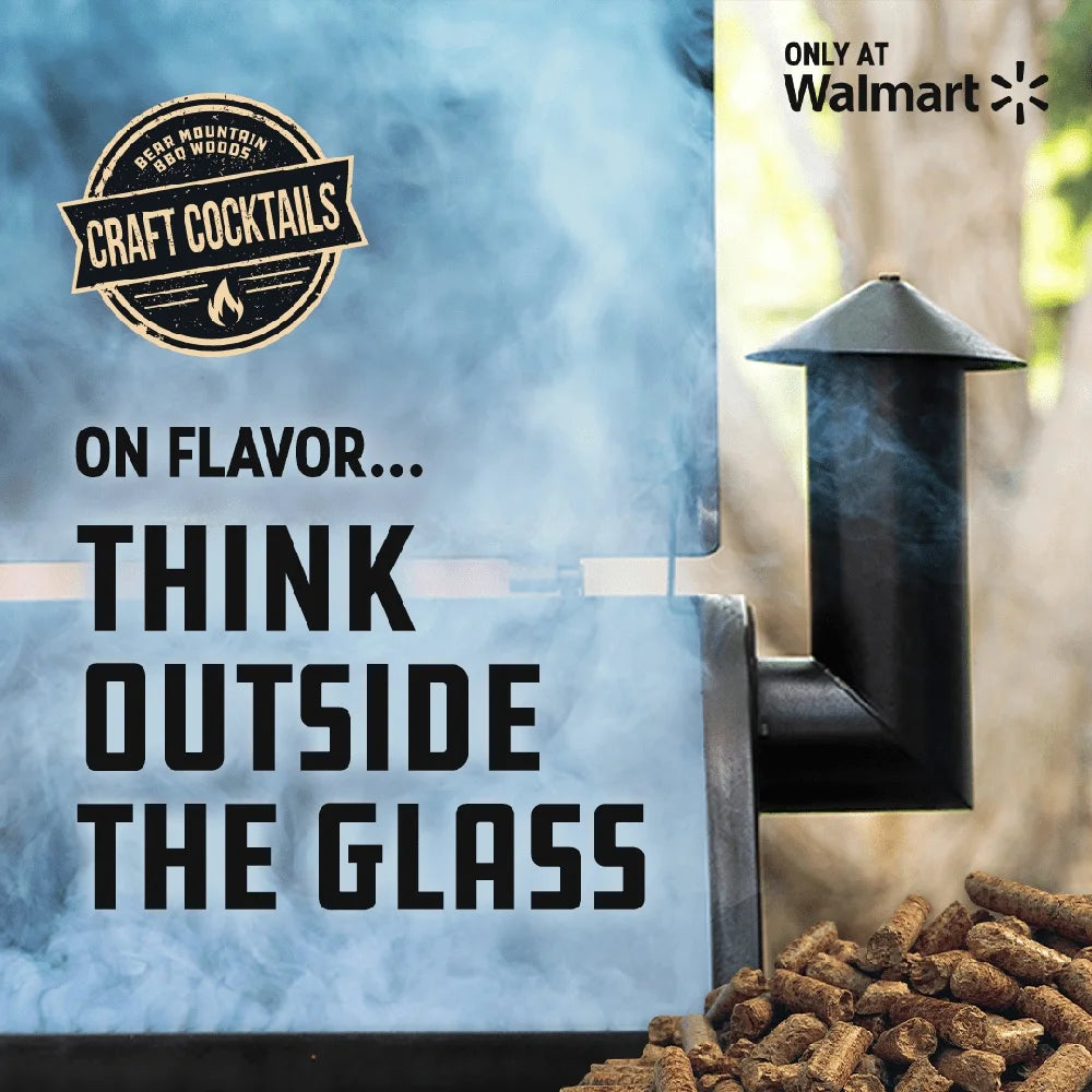 Natural Maple Bourbon Pecan BBQ Wood Pellets 20lbs- Premium Grilling Smoking Fuel Hardwood Flavor- Infusion BBQ Cooking
