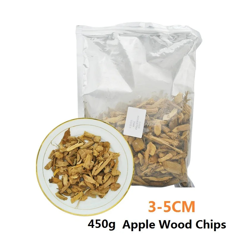 Apple BBQ Wood Chips – 250–450g Fruitwood Smoking Chips for Grilling & BBQ.