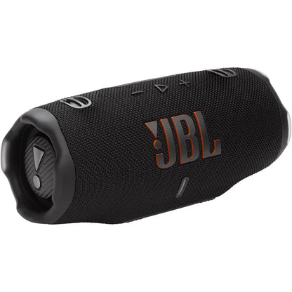JBL Charge 6 Portable Bluetooth Speaker, Waterproof & Drop-Proof, AI Sound Boost, 28H Playtime, Power Bank, Black