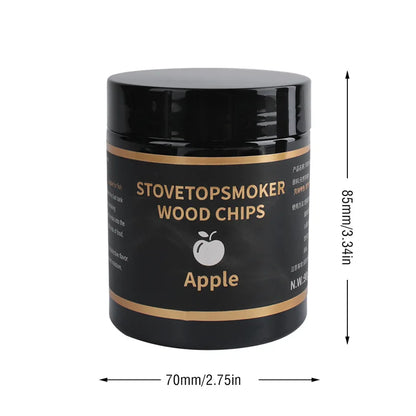 Kitchen Smoked Wood Shavings, Apples, Walnuts, Cherries, Oak Flavors, Molecular Cooking Wood Chips