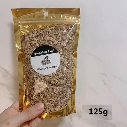 BBQ Smoking Wood Chips (125g–500g) – Apple & Oak Flavors for Grill and Smoker
