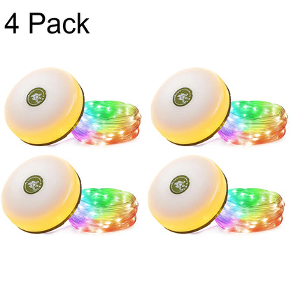 10m Retractable LED String Lights – RGB & Warm White, Rechargeable Portable Lantern for Indoor & Outdoor Use