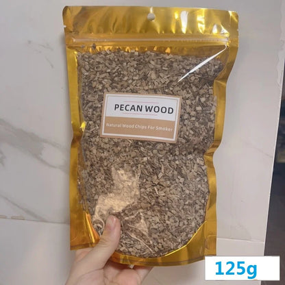 BBQ Smoking Wood Chips (125g–500g) – Apple & Oak Flavors for Grill and Smoker