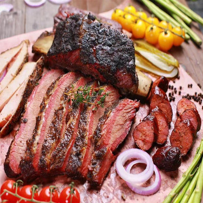 500g BBQ Smoking Wood Chips Food Smoker, Smoked Cocktails Barbecue Fruit Tree Sawdust Smoked Wood Block 0.5-3cm