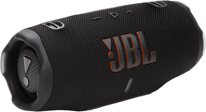 JBL Charge 6 Portable Bluetooth Speaker, Waterproof & Drop-Proof, AI Sound Boost, 28H Playtime, Power Bank, Black