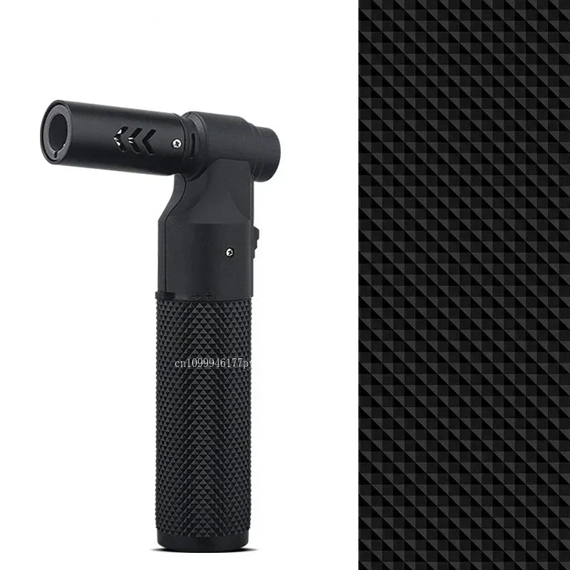 Jet Butane Cigar Lighter – Windproof Metal Torch for BBQ, Kitchen & Outdoor Use