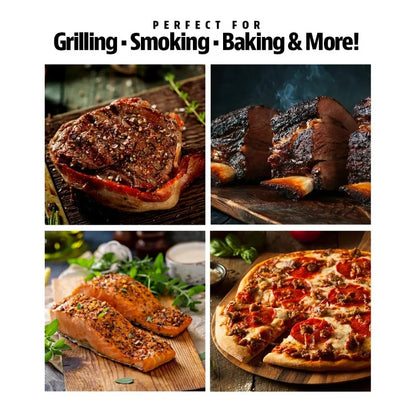 100% All-Natural Hardwood Hickory Blend BBQ Grilling Pellets, 20 Pound Bag