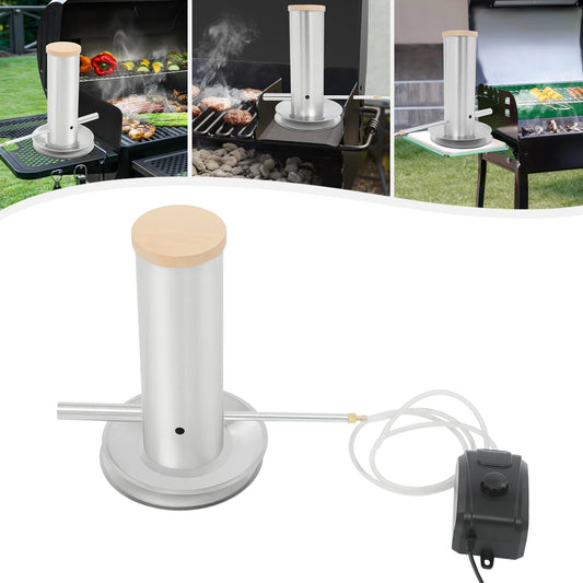 Electric Cold Smoke Generator, Stainless Steel Portable BBQ Smoker