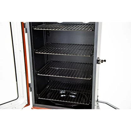 3 Series Gas Vertical Smoker in Red Hammertone