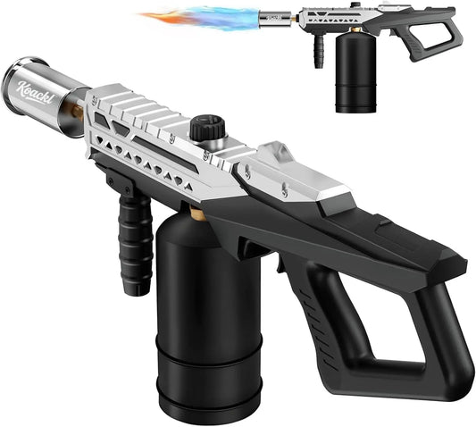 Adjustable Flame Propane Torch Gun – BBQ Searing, Camping & Welding Tool (Tank Not Included)