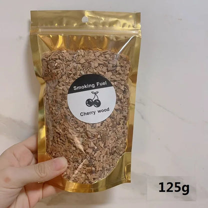 BBQ Smoking Wood Chips (125g–500g) – Apple & Oak Flavors for Grill and Smoker