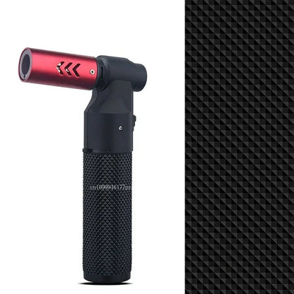 Jet Butane Cigar Lighter – Windproof Metal Torch for BBQ, Kitchen & Outdoor Use