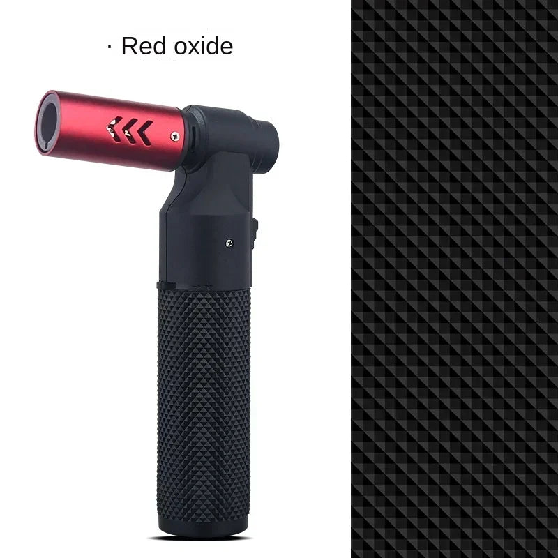 Jet Butane Cigar Lighter – Windproof Metal Torch for BBQ, Kitchen & Outdoor Use