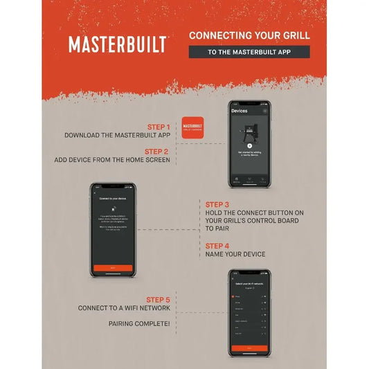 545 Digital Charcoal Grill and Smoker Combo – Digital Control, App Connectivity, Sear Plate & Mini Hopper