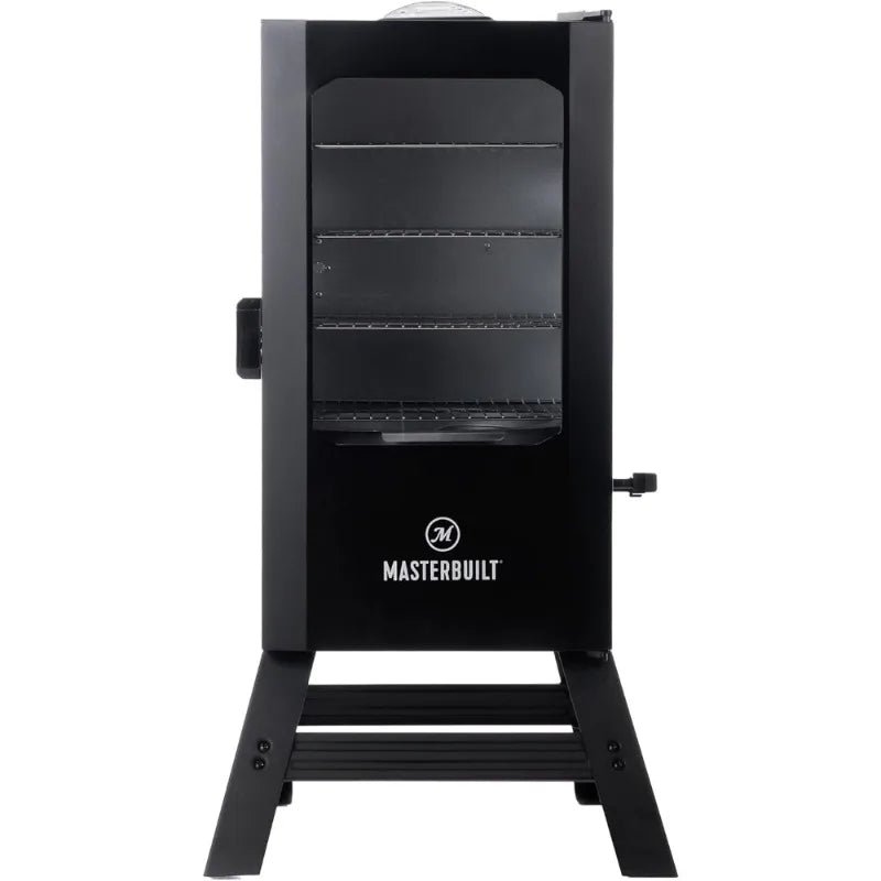 30-inch Digital, Electric, Vertical and BBQ Smoker with Leg Kit, Side Wood Chip Loader and 710 Cooking Square Inches- High quality.
