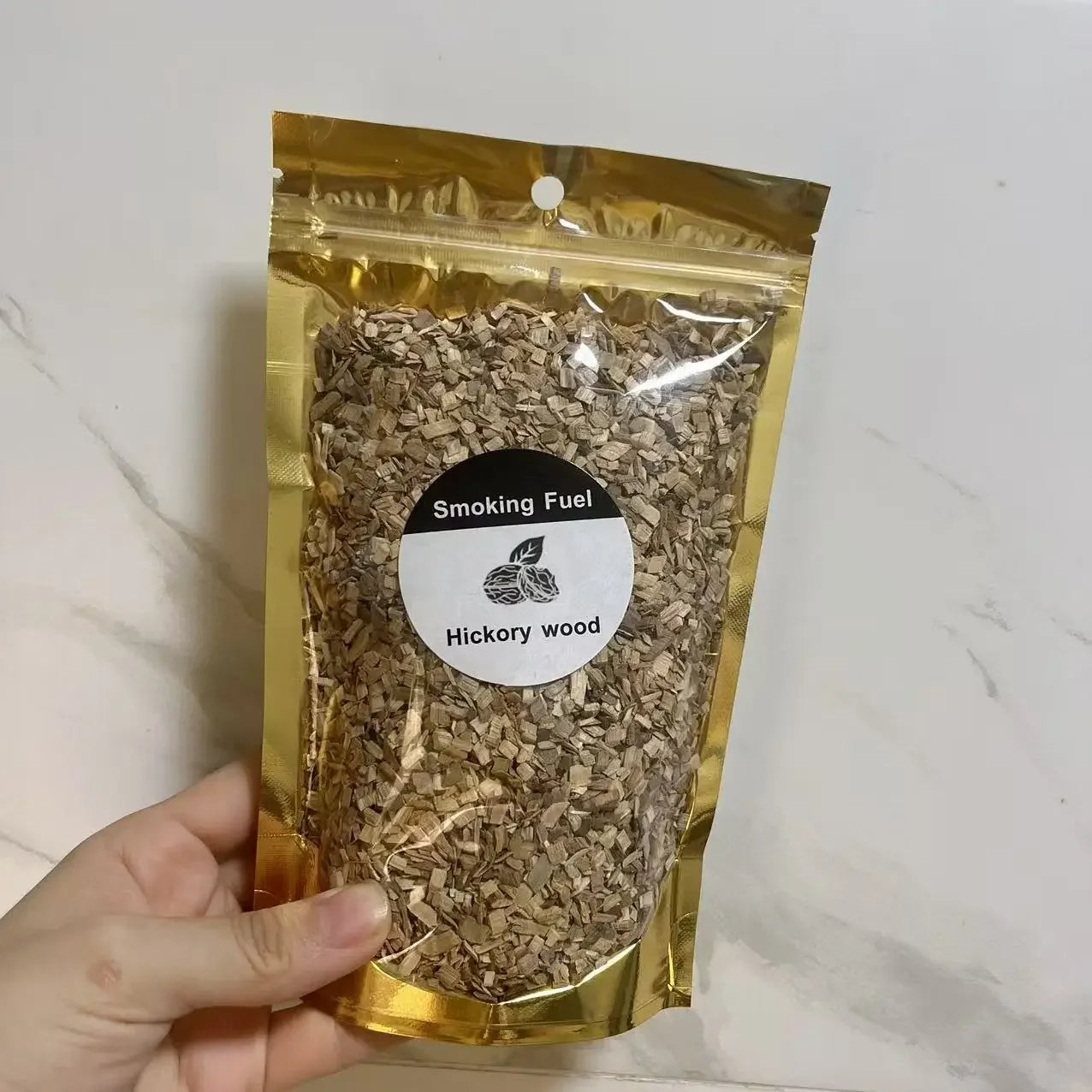BBQ Smoking Wood Chips (125g–500g) – Apple & Oak Flavors for Grill and Smoker
