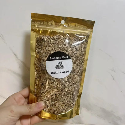 BBQ Smoking Wood Chips (125g–500g) – Apple & Oak Flavors for Grill and Smoker