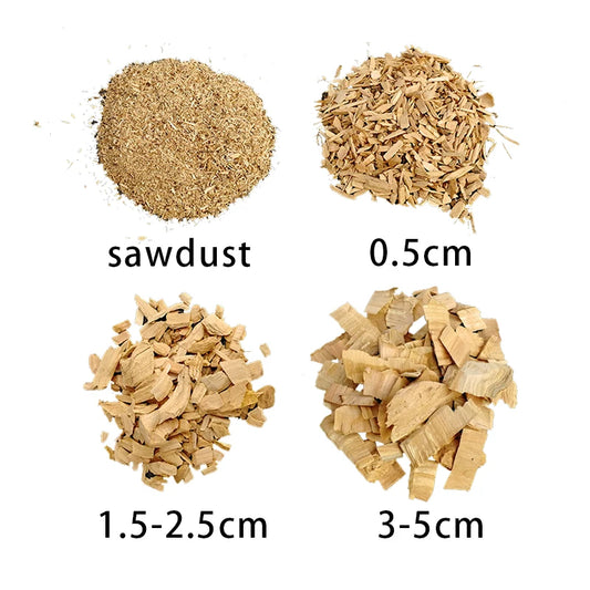 Apple BBQ Wood Chips – 250–450g Fruitwood Smoking Chips for Grilling & BBQ.