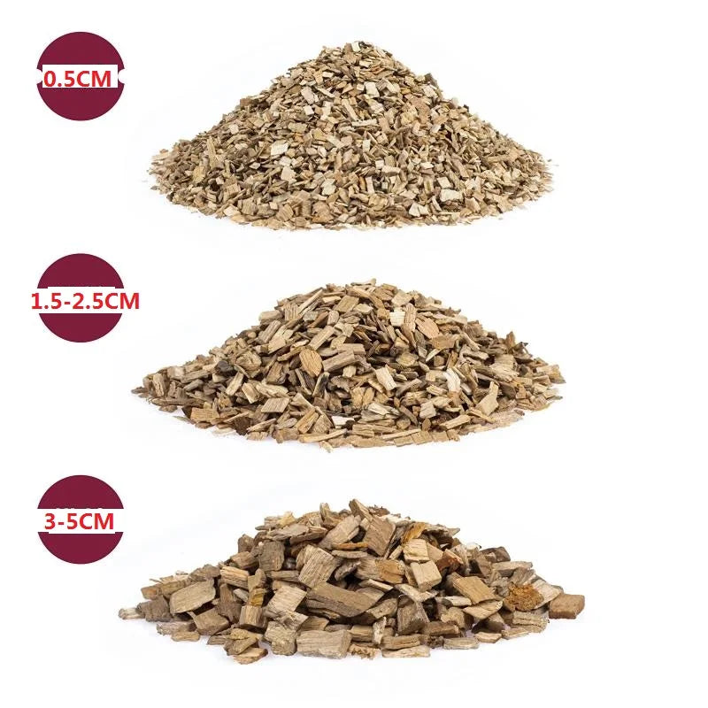 Apple BBQ Wood Chips – 250–450g Fruitwood Smoking Chips for Grilling & BBQ.