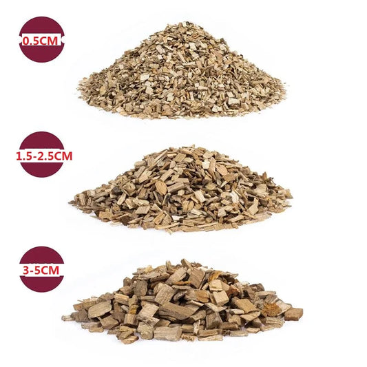 Apple BBQ Wood Chips – 250–450g Fruitwood Smoking Chips for Grilling & BBQ.