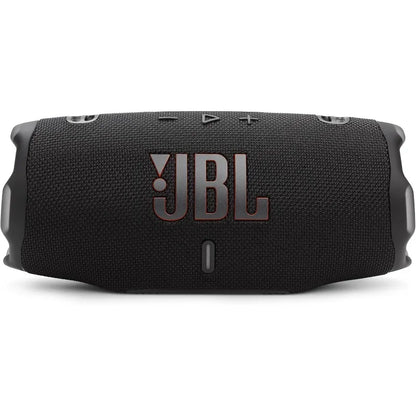 JBL Charge 6 Portable Bluetooth Speaker, Waterproof & Drop-Proof, AI Sound Boost, 28H Playtime, Power Bank, Black