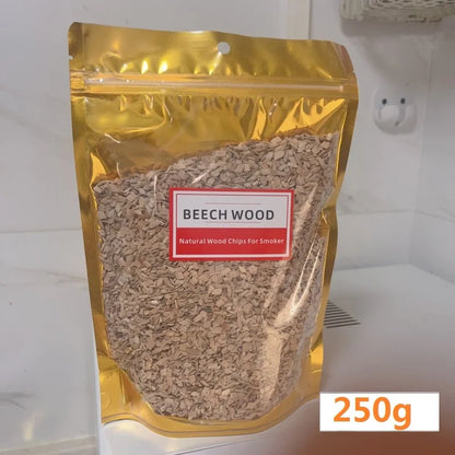 BBQ Smoking Wood Chips (125g–500g) – Apple & Oak Flavors for Grill and Smoker