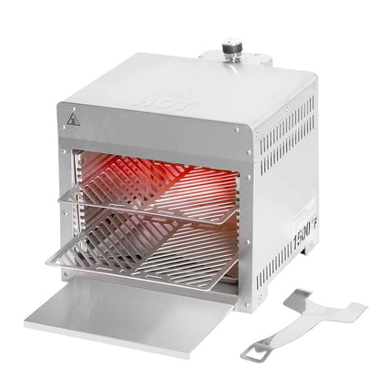 1500°F Portable Infrared Propane Gas Grill – Outdoor Steak Broiler Sear Station & Salamander BBQ Grill