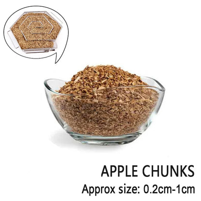 125g/bag Cocktail Smoker Chips for Old Fashioned Cocktails Whiskey & Bourbon Apple Oak Cherry Hickory BBQ Wood Pieces Utensils