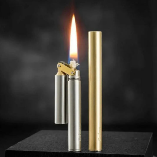Vintage Nunchaku Flame Lighter – Mini Novelty Igniter (No Fuel Included)