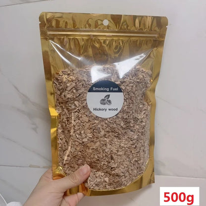 BBQ Smoking Wood Chips (125g–500g) – Apple & Oak Flavors for Grill and Smoker