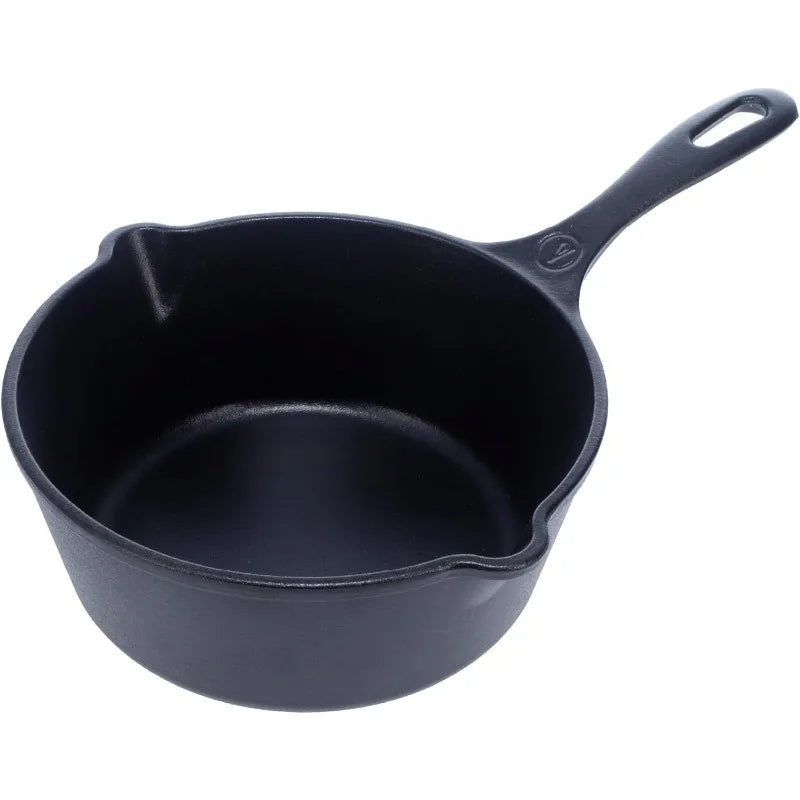 3QT Cast Iron Saucepan & Melting Pot