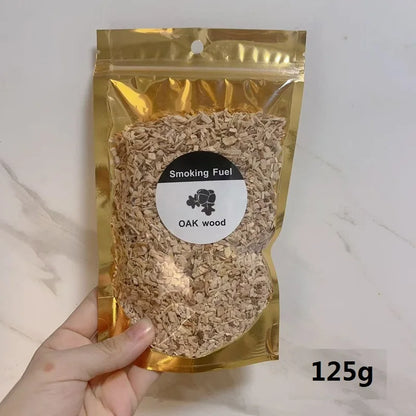 BBQ Smoking Wood Chips (125g–500g) – Apple & Oak Flavors for Grill and Smoker