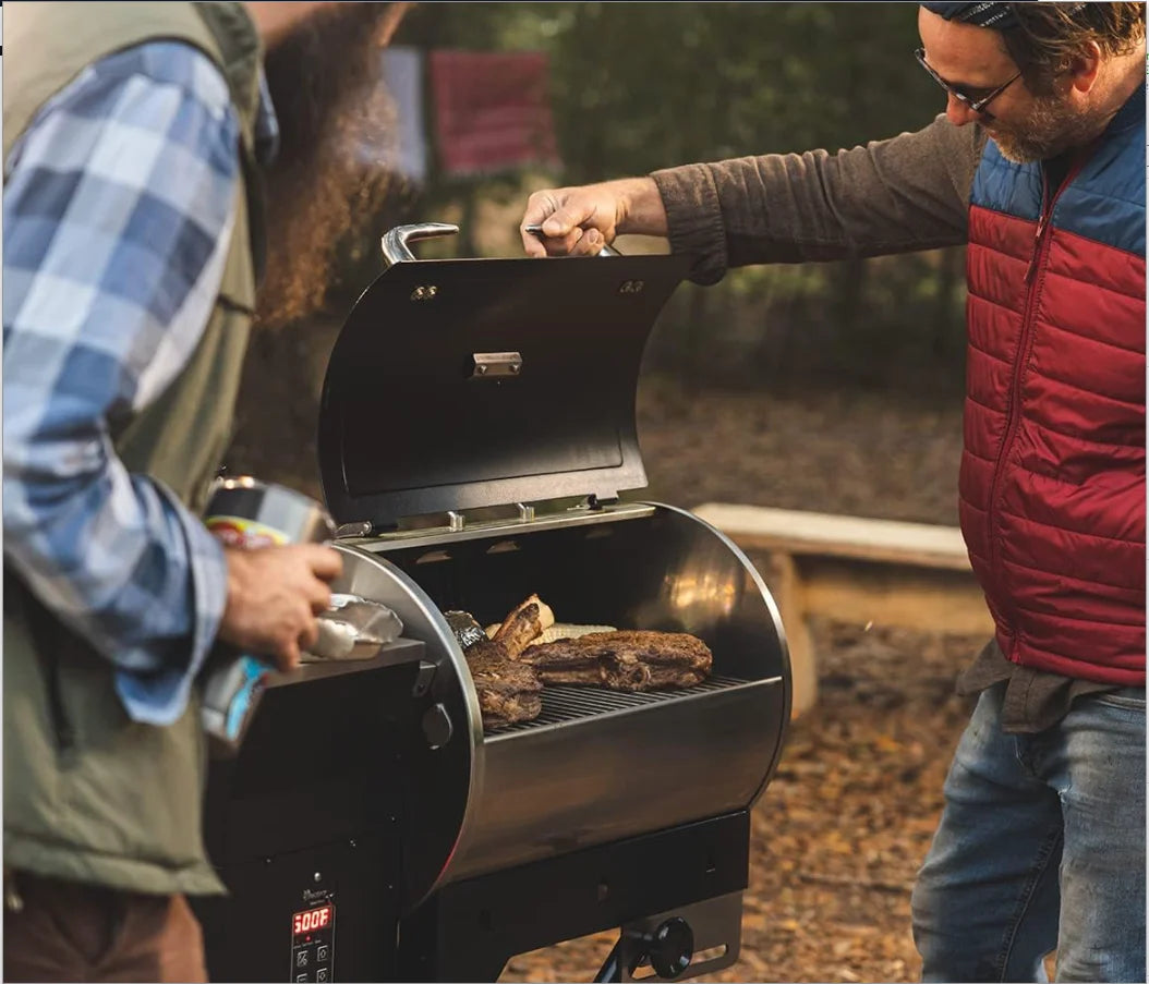 Portable Electric Pellet Grill & Smoker with Sear Function