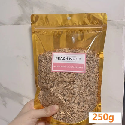 BBQ Smoking Wood Chips (125g–500g) – Apple & Oak Flavors for Grill and Smoker