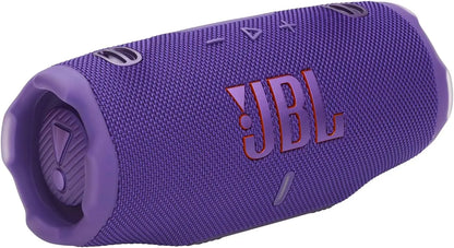 JBL Charge 6 Portable Bluetooth Speaker, Waterproof & Drop-Proof, AI Sound Boost, 28H Playtime, Power Bank, Black